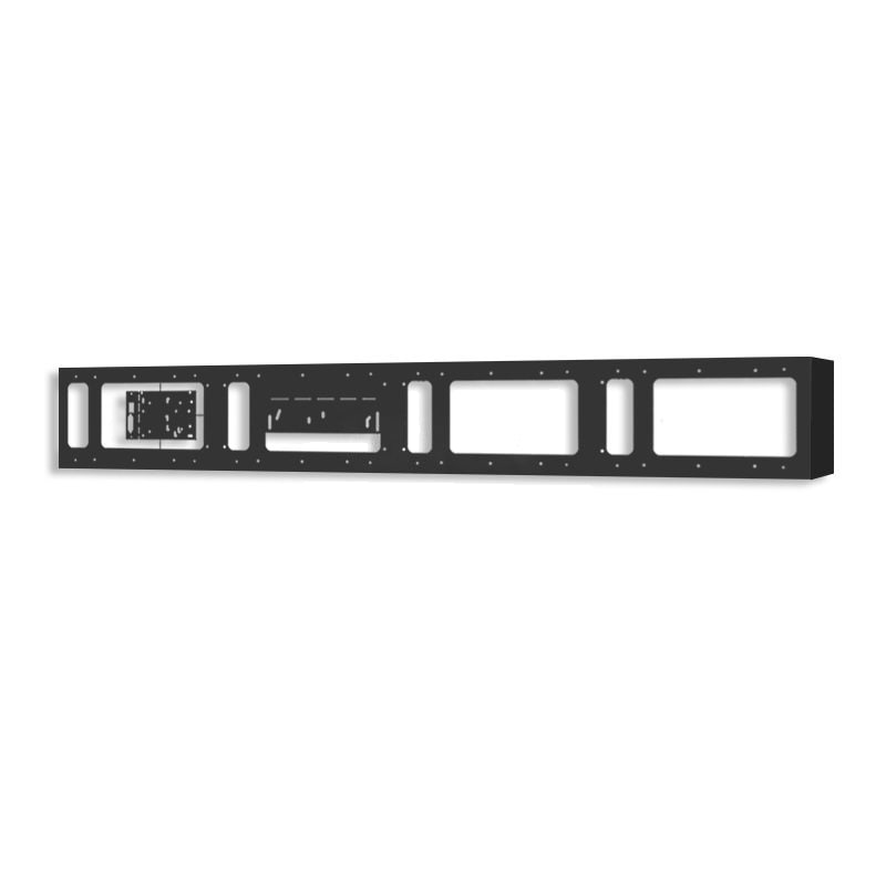16 × 128 cm single-sided CNC cabinet