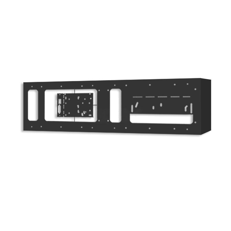 16 × 64 cm single-sided CNC cabinet