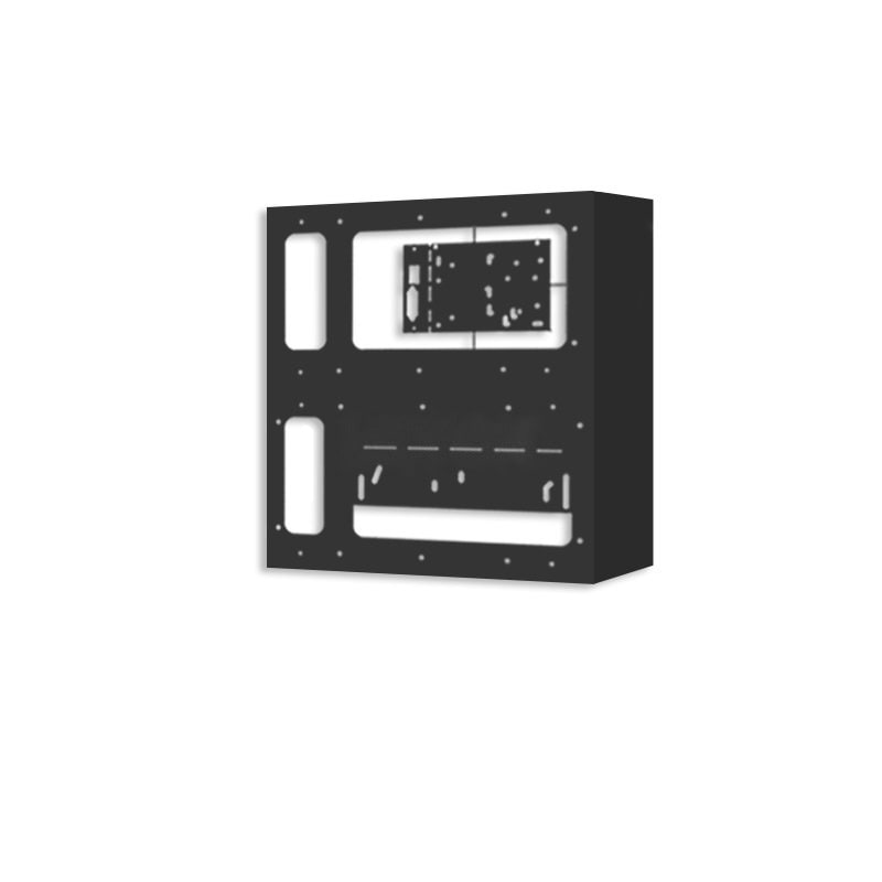32 × 32 cm single-sided CNC cabinet
