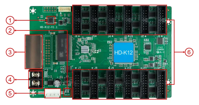 Huidu HD-K12 — resmi ürün görseli