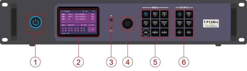Huidu HD-VP1240A — resmi ürün görseli